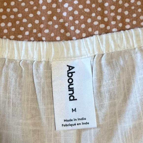 Textured Cotton Peplum Tank Top - Picture 5 of 10